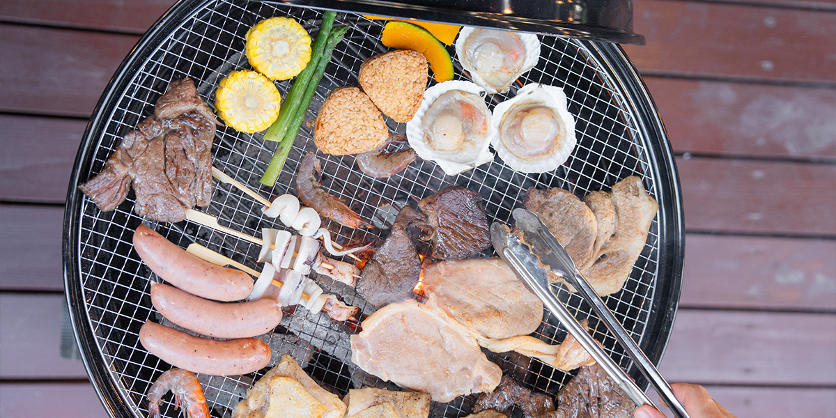 小戸SEASIDE BBQ GARDENの様子