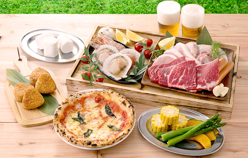 厳選肉×海鮮 王道BBQコース