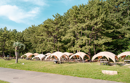 景観最高！福岡・小戸公園でBBQを存分に楽しめる施設。